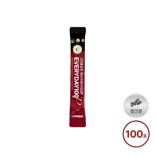 PNBG풍년보감 에브리데이100P 프로바이오틱스 홍삼 진액스틱 장건강홍삼 100포, 1개