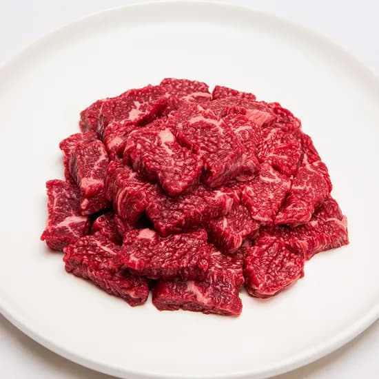 마장동 소고기 투뿔 한우 국거리 국거리용소고기 냉동 300g