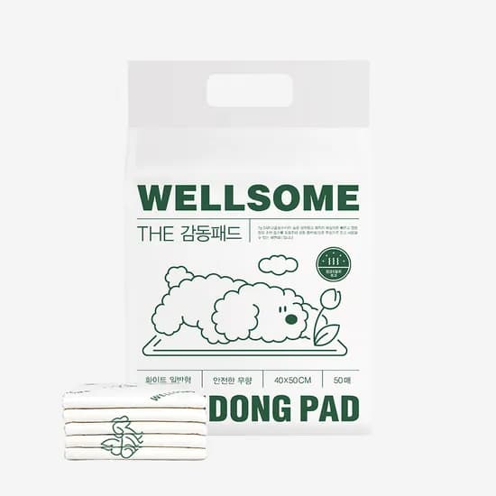 웰썸 THE 감동패드 일반형 대형 배변패드