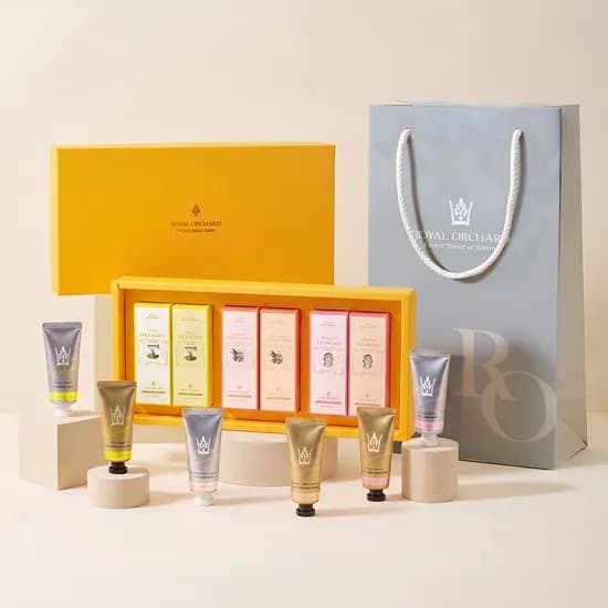 로얄오차드 티테라피 바디로션 바디워시 50ml 6종 선물세트