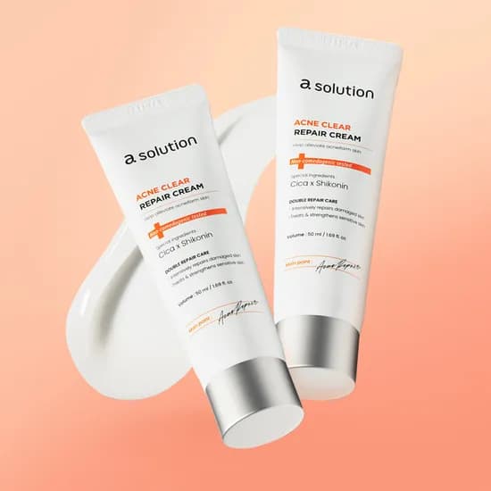 에이솔루션 아크네 클리어 리페어 크림 50ml 2개