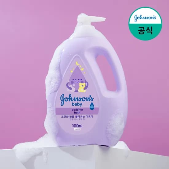 존슨즈 베이비 향좋은 베드타임 바스 바디워시 1L, 1개