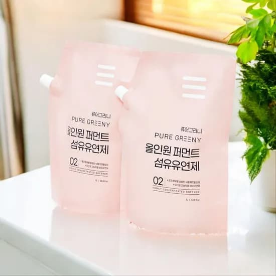퓨어그리니 고농축 비누향 섬유유연제