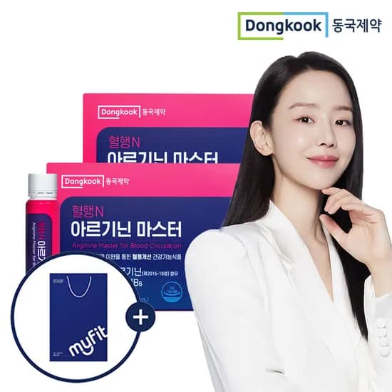 동국제약 혈행N 아르기닌마스터 고함량 6000mg 14개입 2개