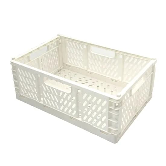 만능활용 접이식 플라스틱 수납바구니 S 정리 바스켓 팬트리정리함