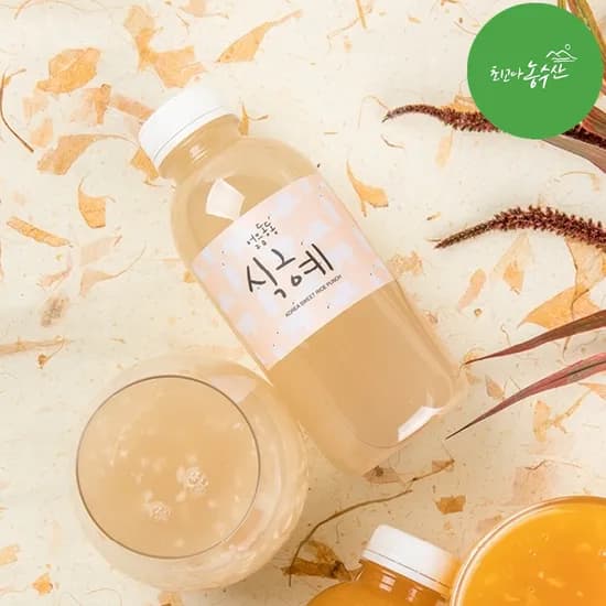 수제 식혜 호박식혜 국내산 전통방식 단유식혜 500ml
