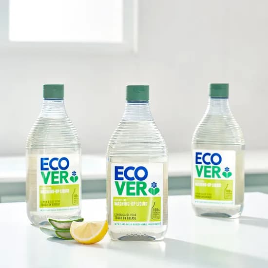 에코버 주방세제 레몬 알로에 450ml, 3개