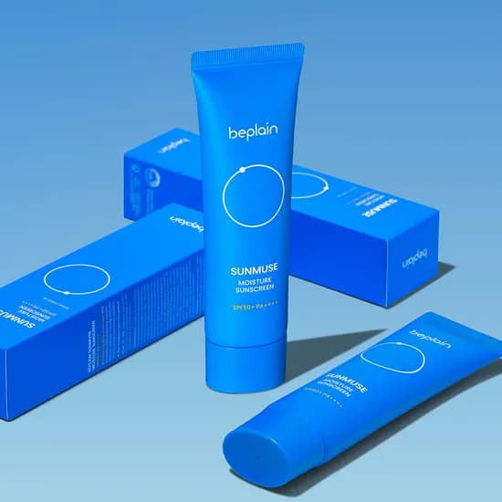 비플레인 선뮤즈 모이스처 선크림 SPF50+ PA++++ 50ml 2개