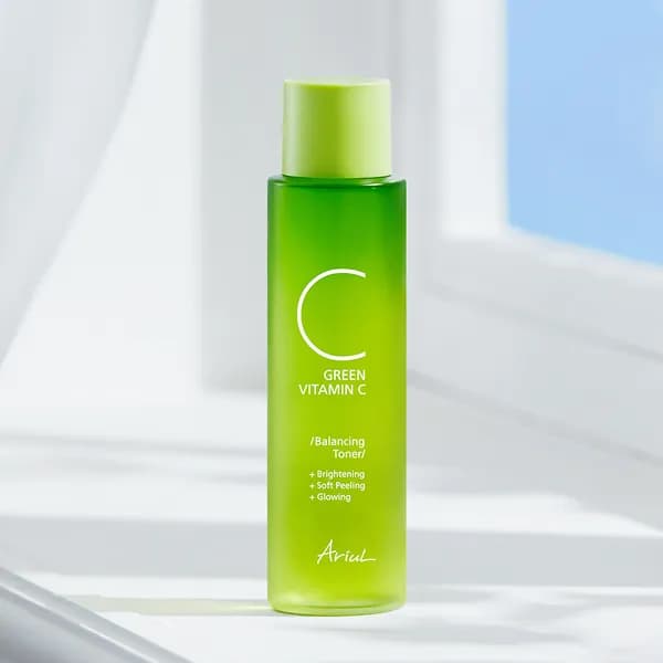 아리얼 비건 그린 비타민 C 저자극 비타민 밸런싱 토너 150ml 19,000원
