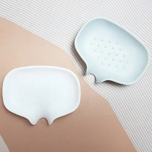 물빠짐 실리콘 비누 받침대 거치대 케이스 홀더