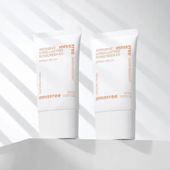 이니스프리 인텐시브 롱래스팅 선스크린 EX SPF 50+ PA++++ 60ml 2개