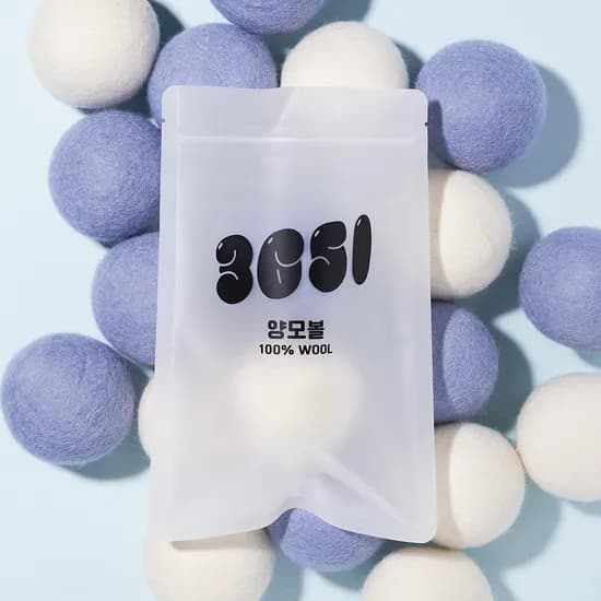 3651 대왕 양모볼 2개입