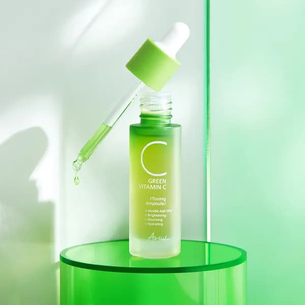 아리얼 그린 비타민 C 글루타티온 비타민 토닝 앰플 15ml 33,500원