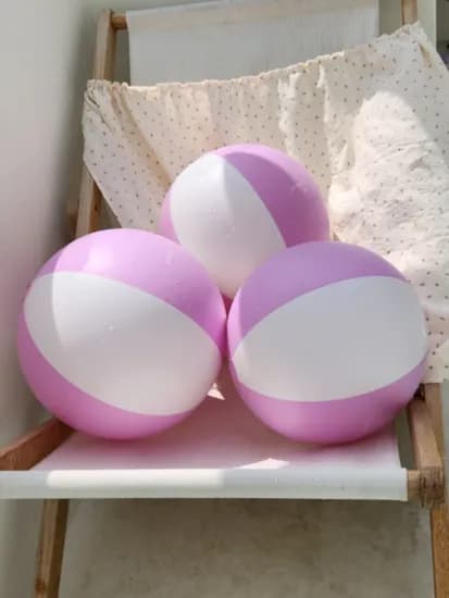 오맘 물놀이 비치볼 국내생산 튜브형 탱탱공 워터파크 수영장 공 둘레88cm