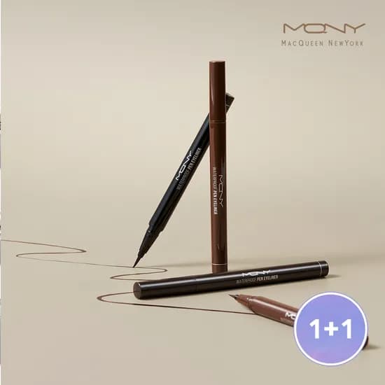 mqny 워터프루프 펜아이라이너 0.6g 3종 /라이너 워터프루프 아이펜슬 눈화장 점막