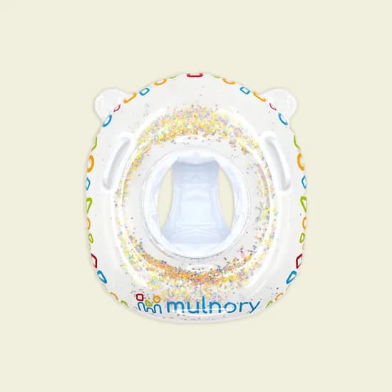 MULNORY 국산 아기 투명 펄 트윙클 쿠션 보행기튜브