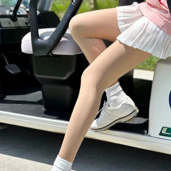 테크스킨 여성 누드 무발 UV 자외선차단 몸매보정 골프 스타킹