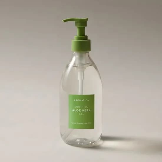 아로마티카 수딩 알로에 베라 젤 500ML 비건 알로에 진정 수분 쿨링젤 대용량 알로에수딩젤