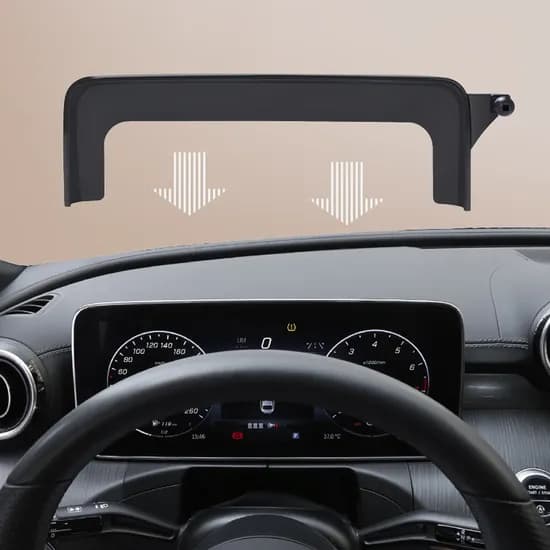 벤츠 W206 C클래스 GLC EQE 2022년 이후 스크린 커버 핸드폰 거치대마운트
