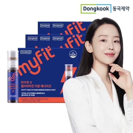 동국제약 마이핏V 멀티비타민 이뮨에너지샷 마시는 올인원 액상비타민 10개입