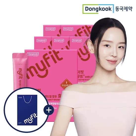 동국제약 마이핏 카무트 브랜드밀함유 효소 골드 곡물 발효 역가수치 30포 6개