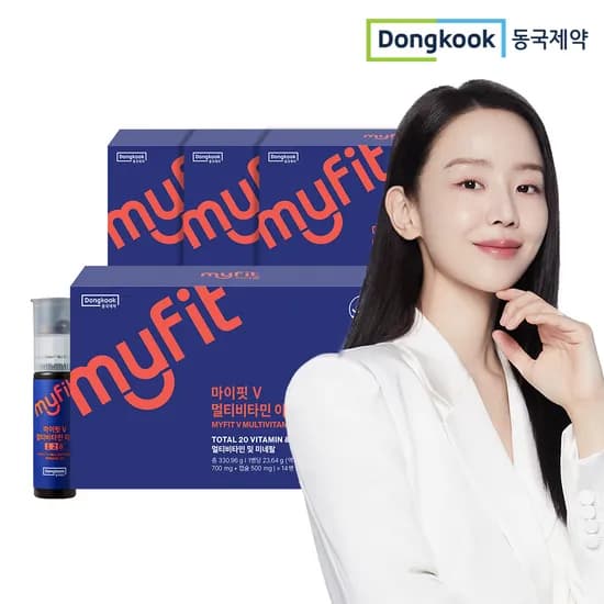 동국제약 마이핏V 멀티비타민 이뮨에너지샷 마시는 올인원 액상비타민 10개입, 4개