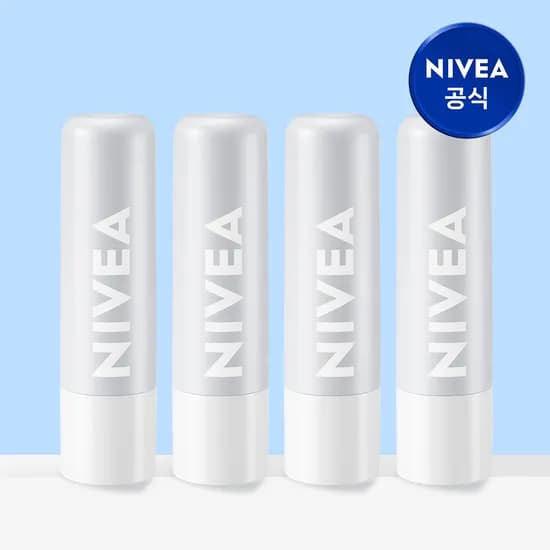 니베아 히알루론 모이스쳐 플러스 립케어 5.2g, 4개