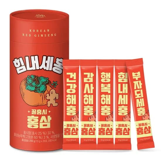웰라이프 꿀홍시홍삼 (10g) 20포, 1개