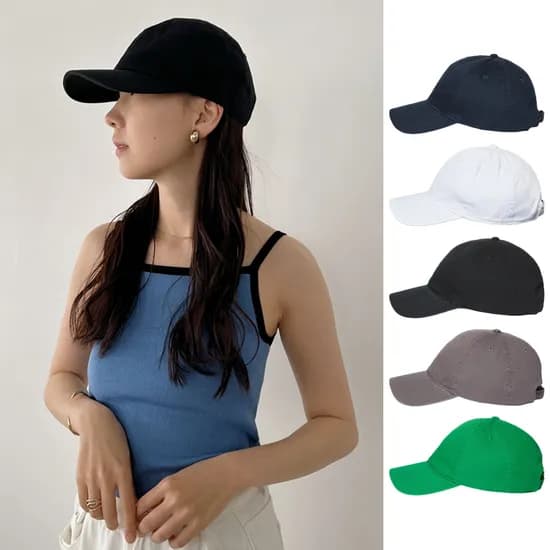 캡 아메리카 릴렉스 무지 볼캡 모자 i1002