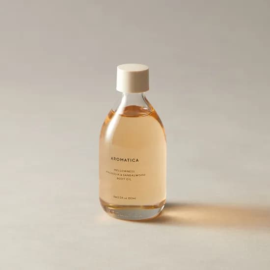 아로마티카 멜로우니스 바디오일 매그놀리아 & 샌달우드 100ML 바디케어 마사지오일