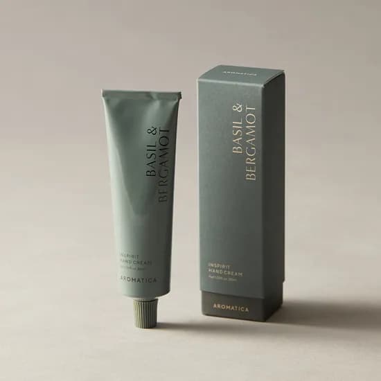 아로마티카 인스피릿 핸드크림 바질 & 버가못 30ML 고보습 미니 핸드 로션 케어 선물