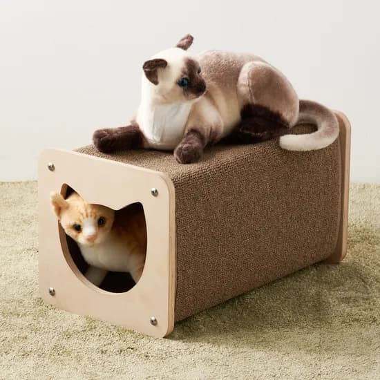 요기펫 고양이 숨숨집 하우스 해먹 고양이집 스크래쳐 요기 캣박스