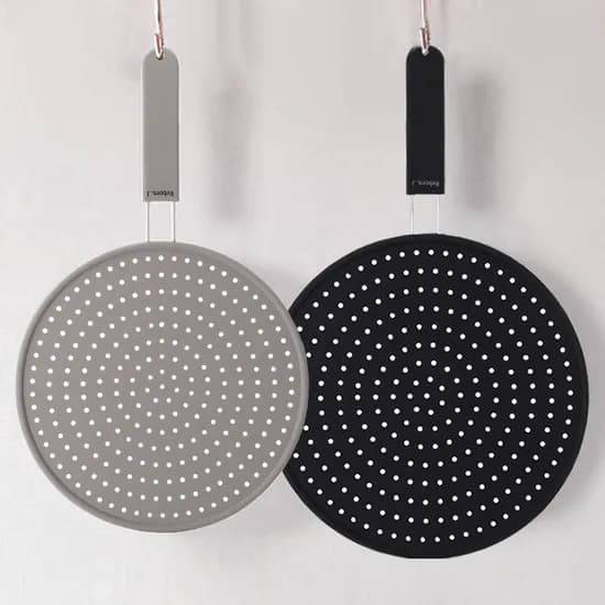 1+1 실리실리 실리콘 후라이팬 커버 덮개 28cm+30cm 2P세트/ 기름튐방지 냄비뚜껑