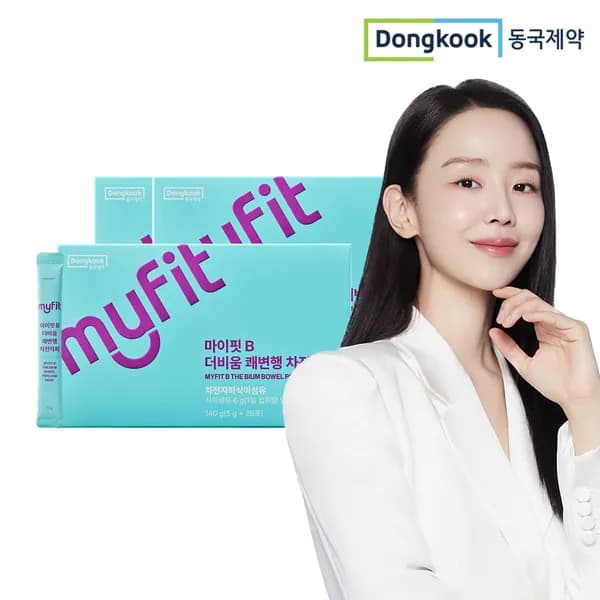 동국제약 마이핏B 더비움 쾌변행 차전자피 식이섬유 28포, 3개