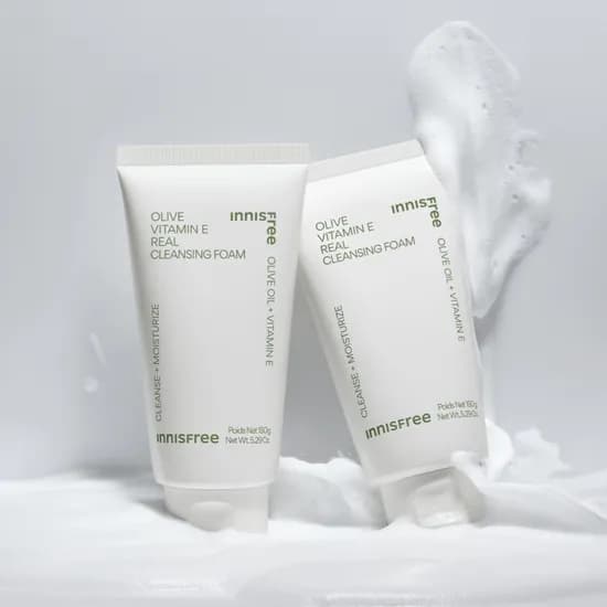 이니스프리 올리브 비타민 E 리얼 클렌징 폼 150ml, 2개