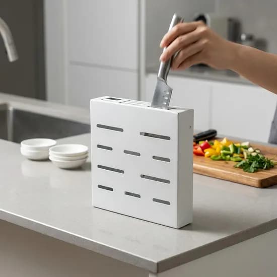 국산 스텐 주방 싱크대 칼꽂이 칼 보관 거치대 칼집 칼꽃이 1개