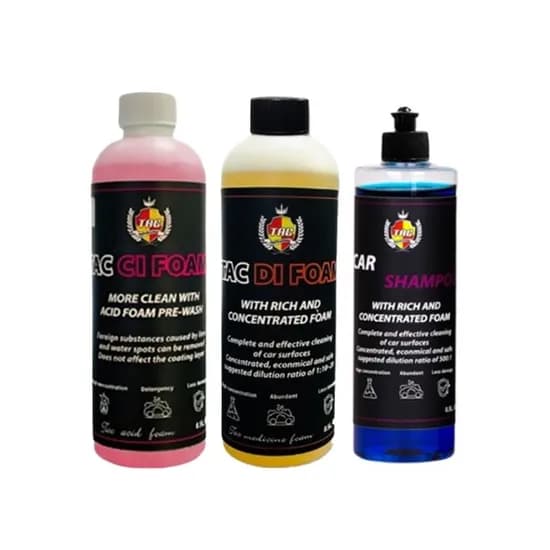TAC시스템 3PH 카샴푸 500ml 세트 세차 택시폼 택디폼 산성 알칼리 중성