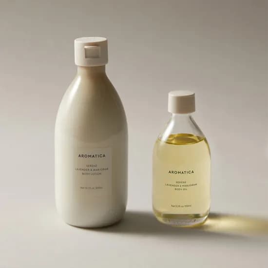아로마티카 멀티 바디 보습 듀오 (서렌 바디 로션 300ML & 바디 오일 100ML)