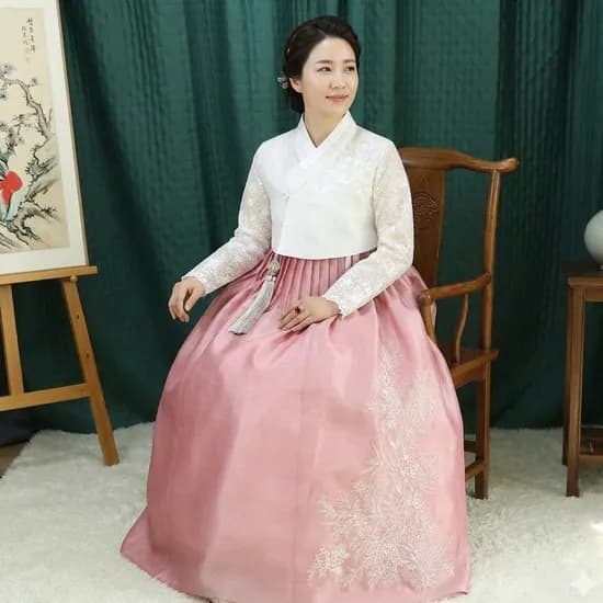 궁 한복 대여 혼주 결혼식 의정부 교회 하객 잔치 고급 가족한복 22번