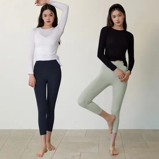 콘치 시그니처 8부 레깅스