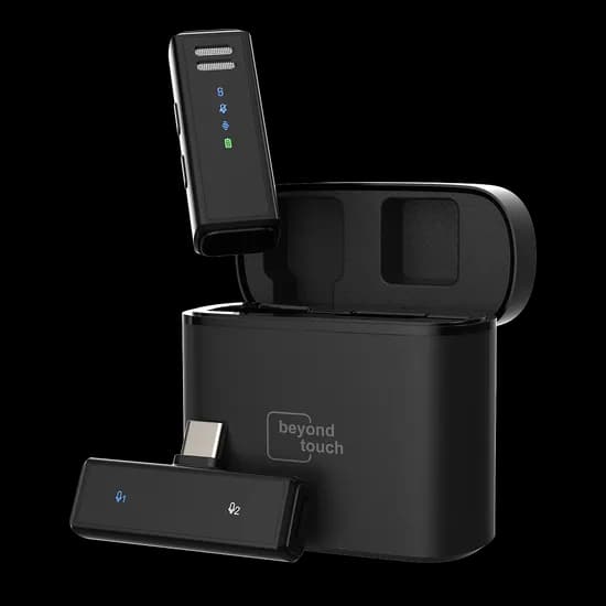 비욘드터치 에어마이크프로 무선 핀마이크 유튜브 스마트폰 아이폰 싱글 USB-C