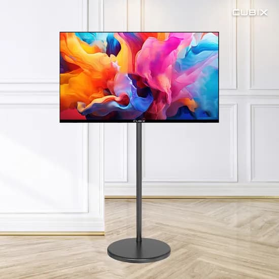 무빙큐빅스 삼탠바이미 블랙에디션 81cm(32인치) HD 스마트티비 셋트 이동식 TV 삼텐바이미 중소바이미 X2