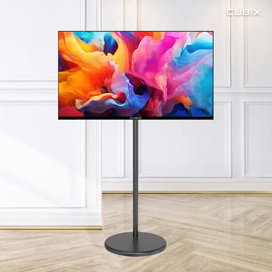 무빙큐빅스 삼탠바이미 블랙에디션 101cm(40인치) FHD 스마트티비 셋트 이동식 TV 삼텐바이미 중소바이미 X2