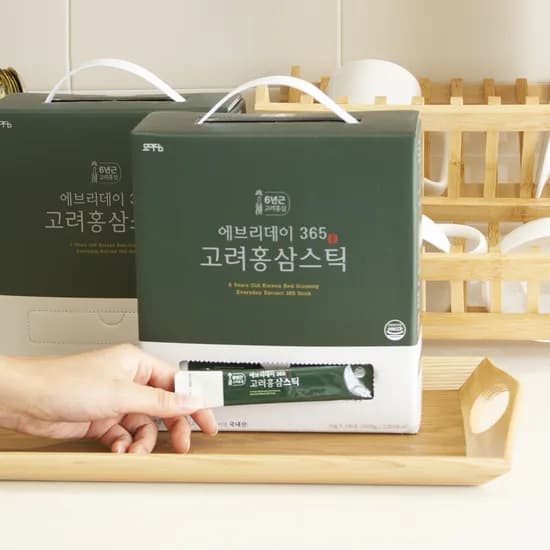 묘미담 6년근 에브리데이365 고려 홍삼진액 홍삼스틱 100포