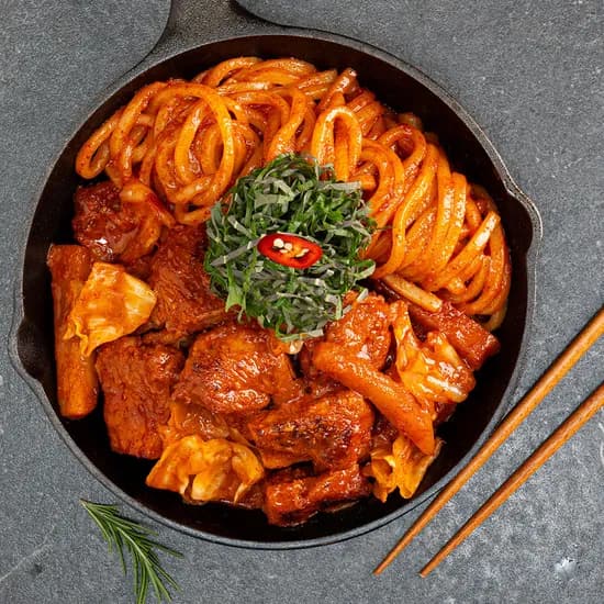 춘천 숯불 닭다리살로만 닭갈비 1kg 3인분