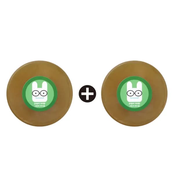 아빠비누 그린씨바디솝 샤워비누 무향 100g 2개