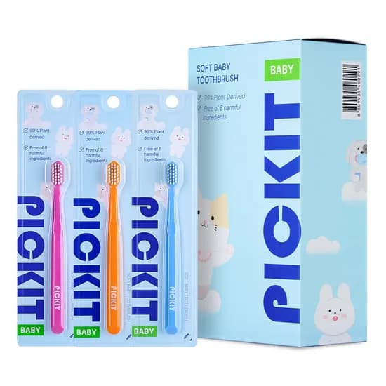픽킷 저자극 유아 칫솔 9개입