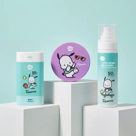 그린핑거 선쿠션+선스틱+선스프레이 포차코 에디션 / 스포츠, 유아, 키즈, 어린이