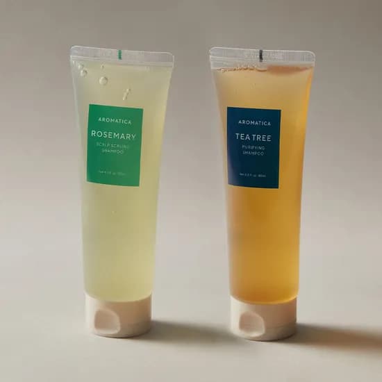아로마티카 로즈마리 스칼프 스케일링 샴푸 180ML + 티트리 퓨리파잉 샴푸 180ML