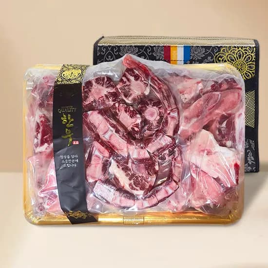 한우 소꼬리 알꼬리찜 꼬리반골 사골 곰탕 명절선물세트